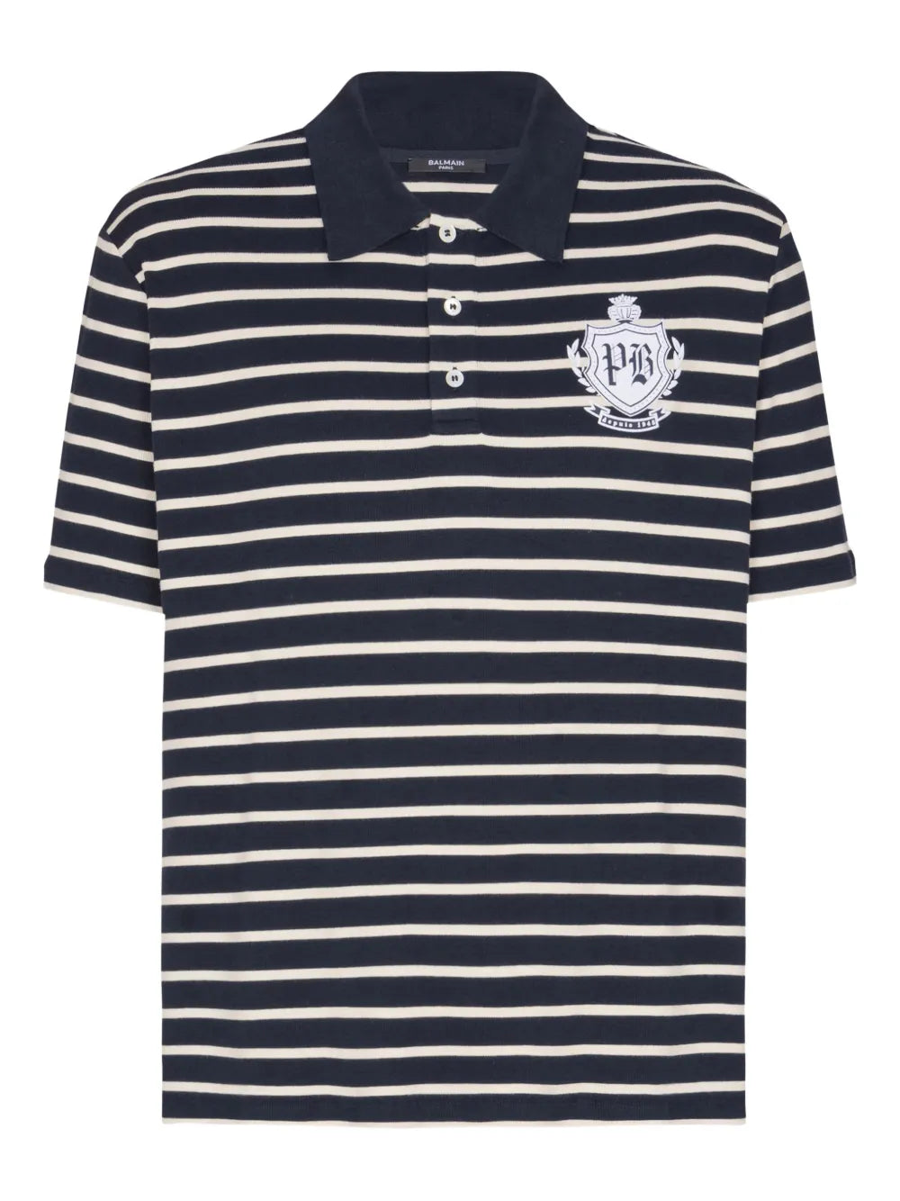 Balmain  striped polo shirt