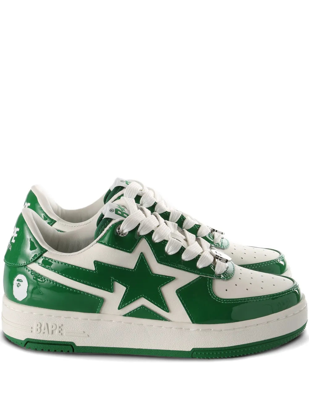 A BATHING APE®  star motif sneakers
