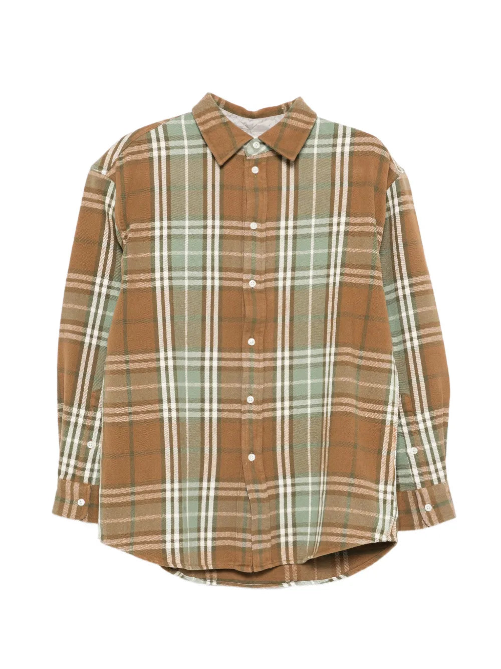 6397  Big Check button-down shirt