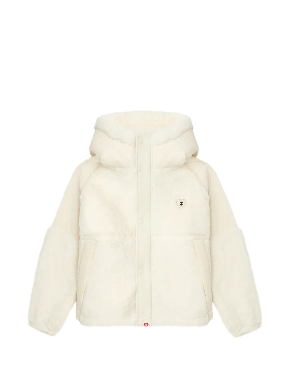 A BATHING APE®  hooded long-sleele jacket