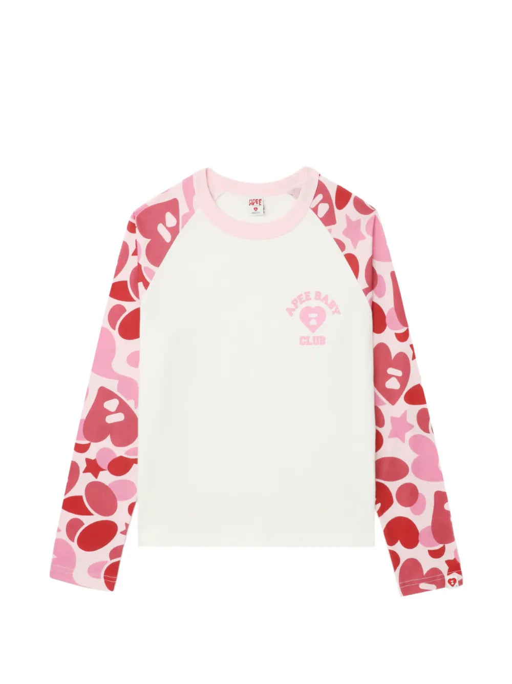 A BATHING APE®  long-sleeve camo T-shirt