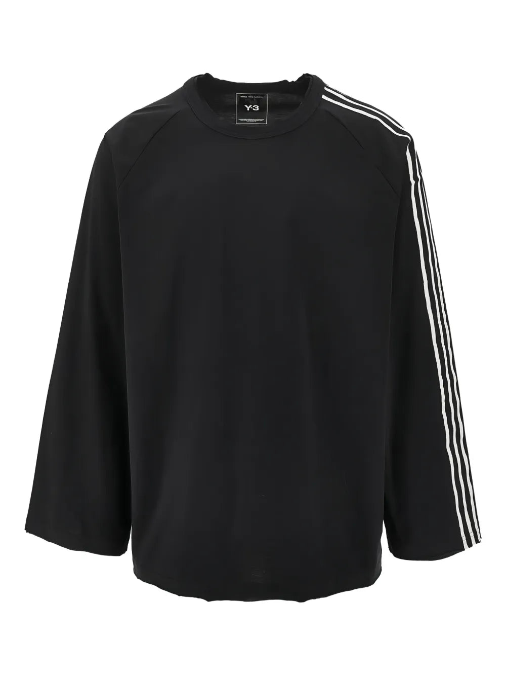 Y-3  three-stripe T-shirt