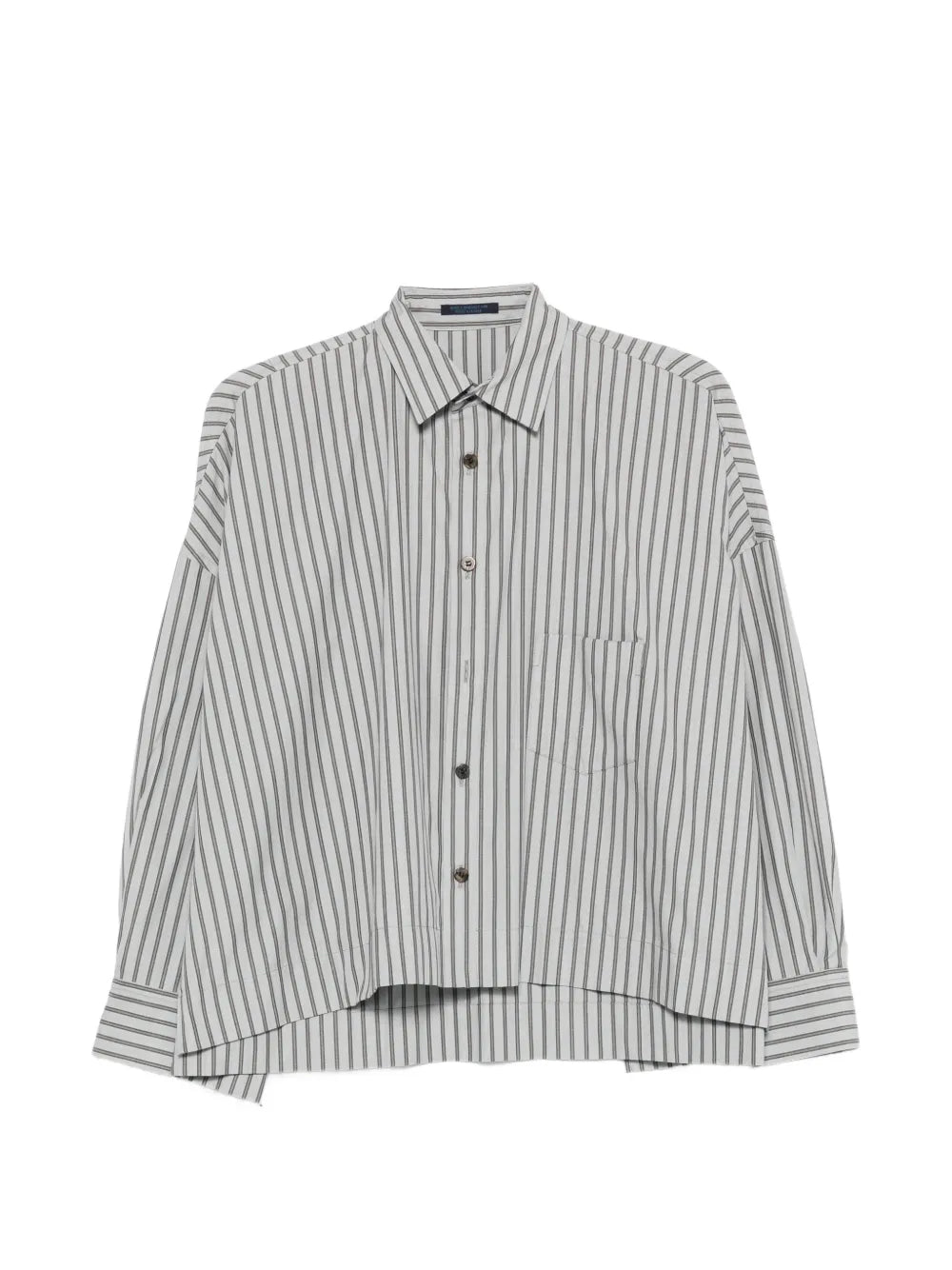 Yohji Yamamoto  striped button shirt