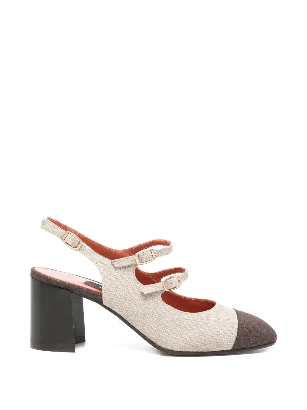 Carel Paris  heel strap pumps