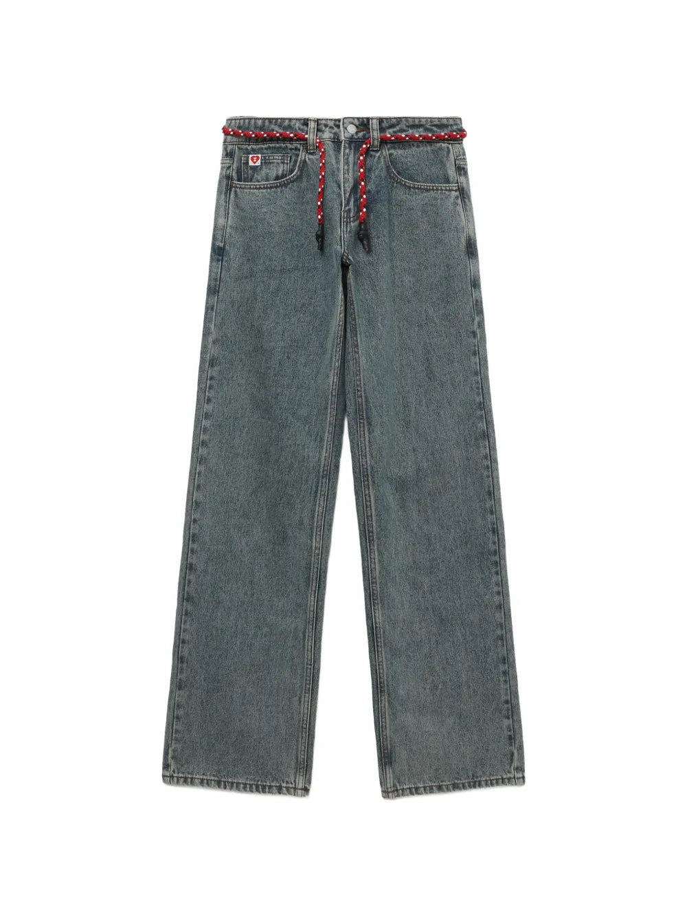 A BATHING APE®  Apee rope wide-leg jeans
