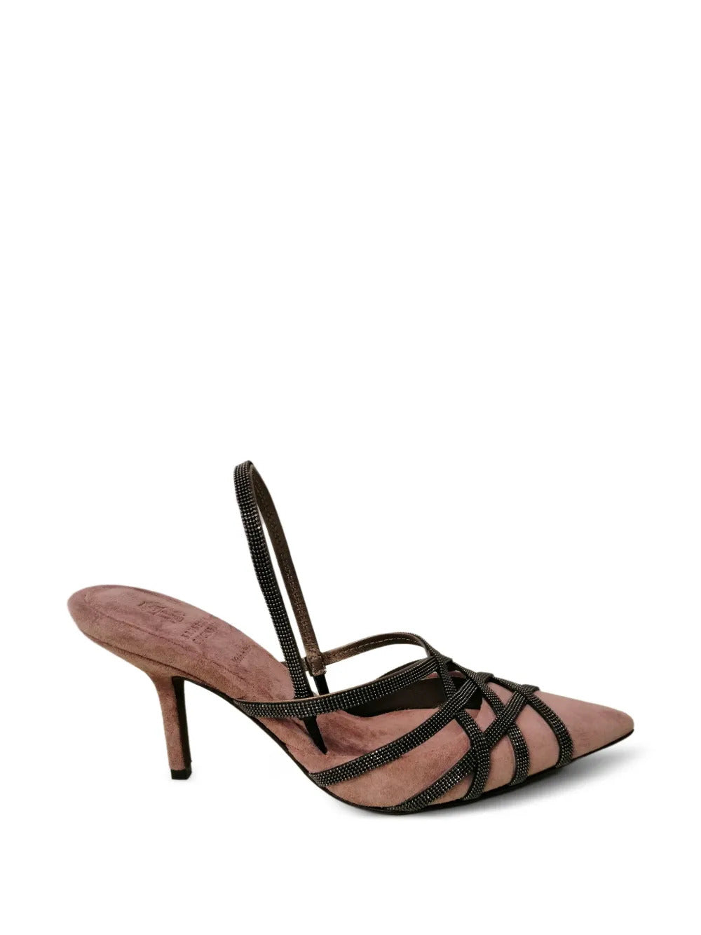 Brunello Cucinelli  embellished stiletto-heel pumps