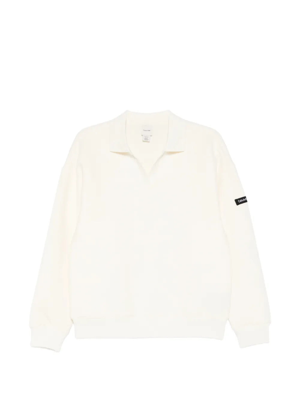 Calvin Klein  collar long-sleeve top