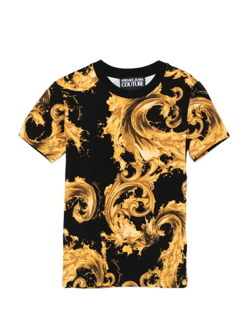 Versace Jeans Couture  baroque print T-shirt