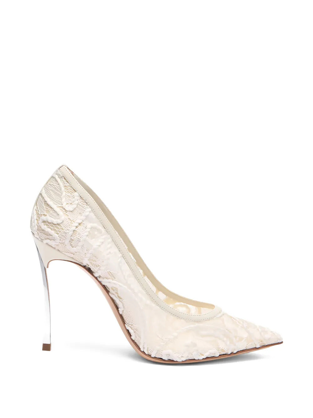 Casadei  Chantilly Blade lace stiletto pumps