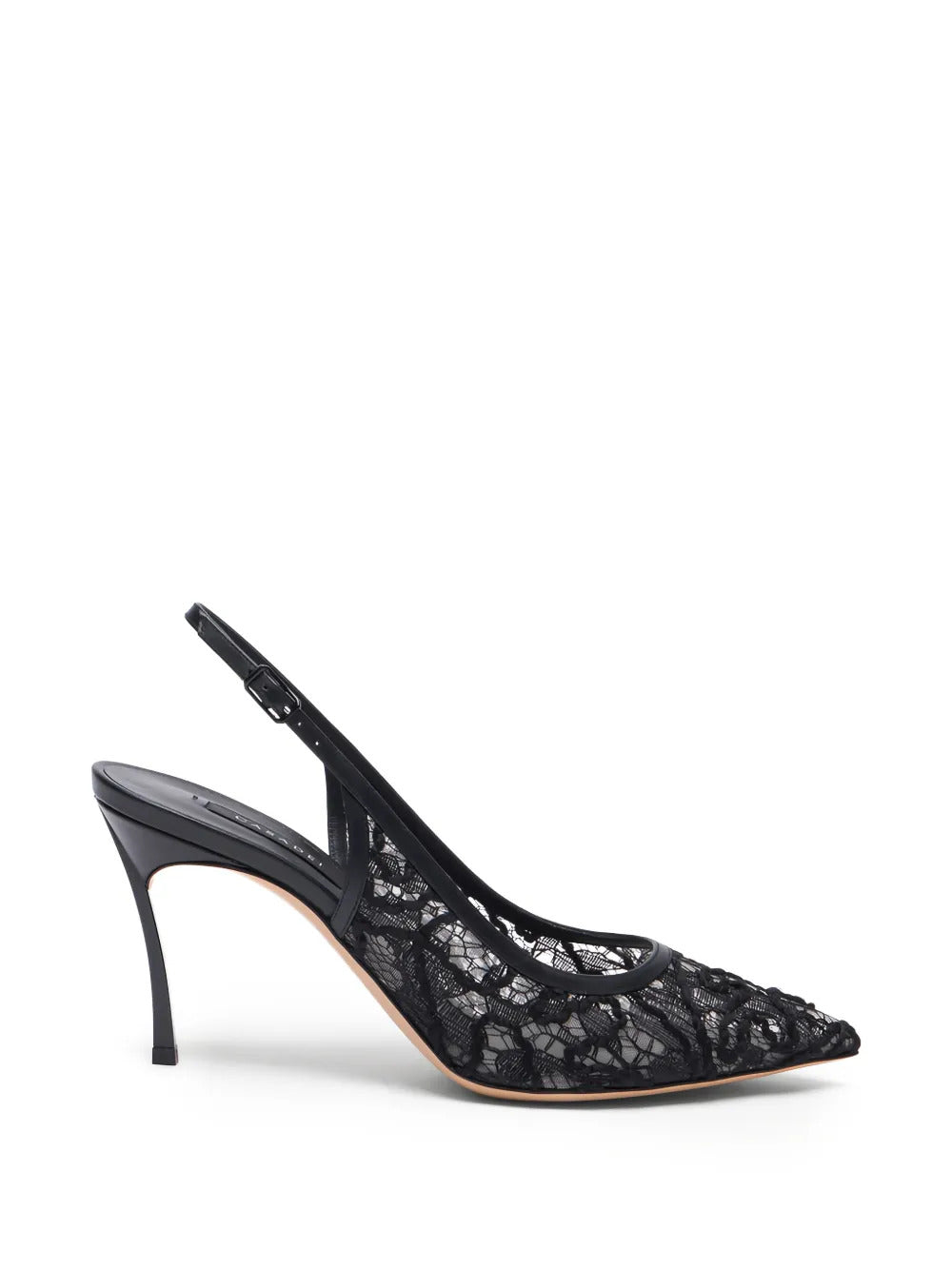 Casadei  Chantilly Blade lace heel pumps
