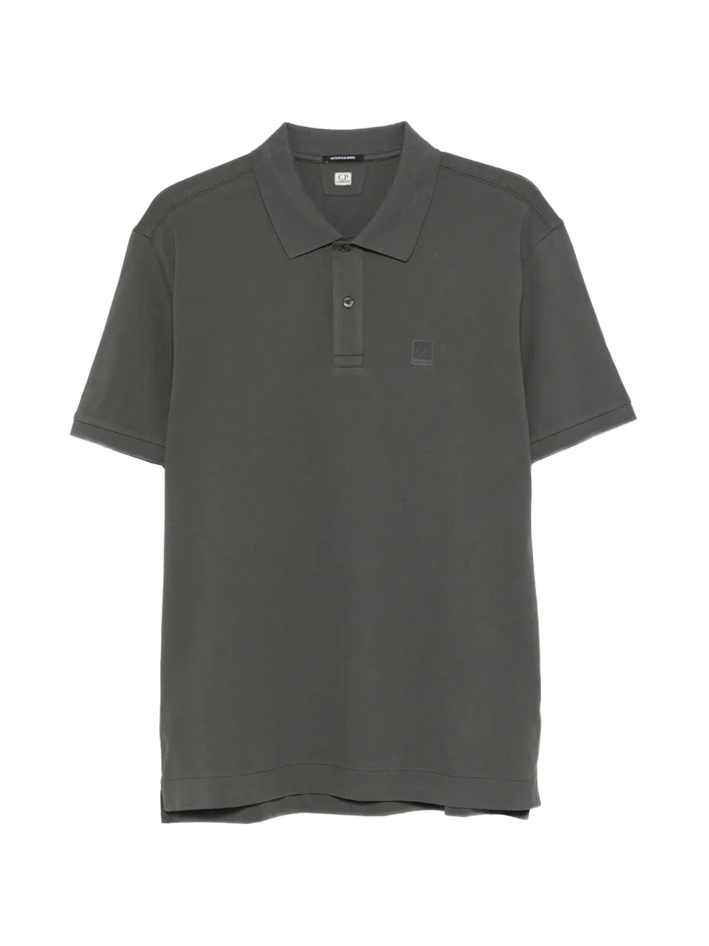 C.P. Company  logo-patch polo shirt