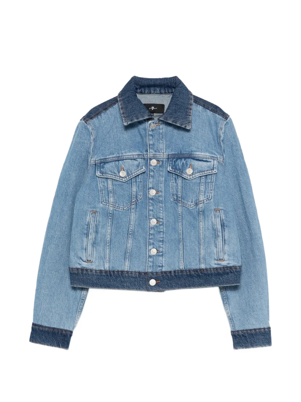 7 For All Mankind  buttoned denim jacket