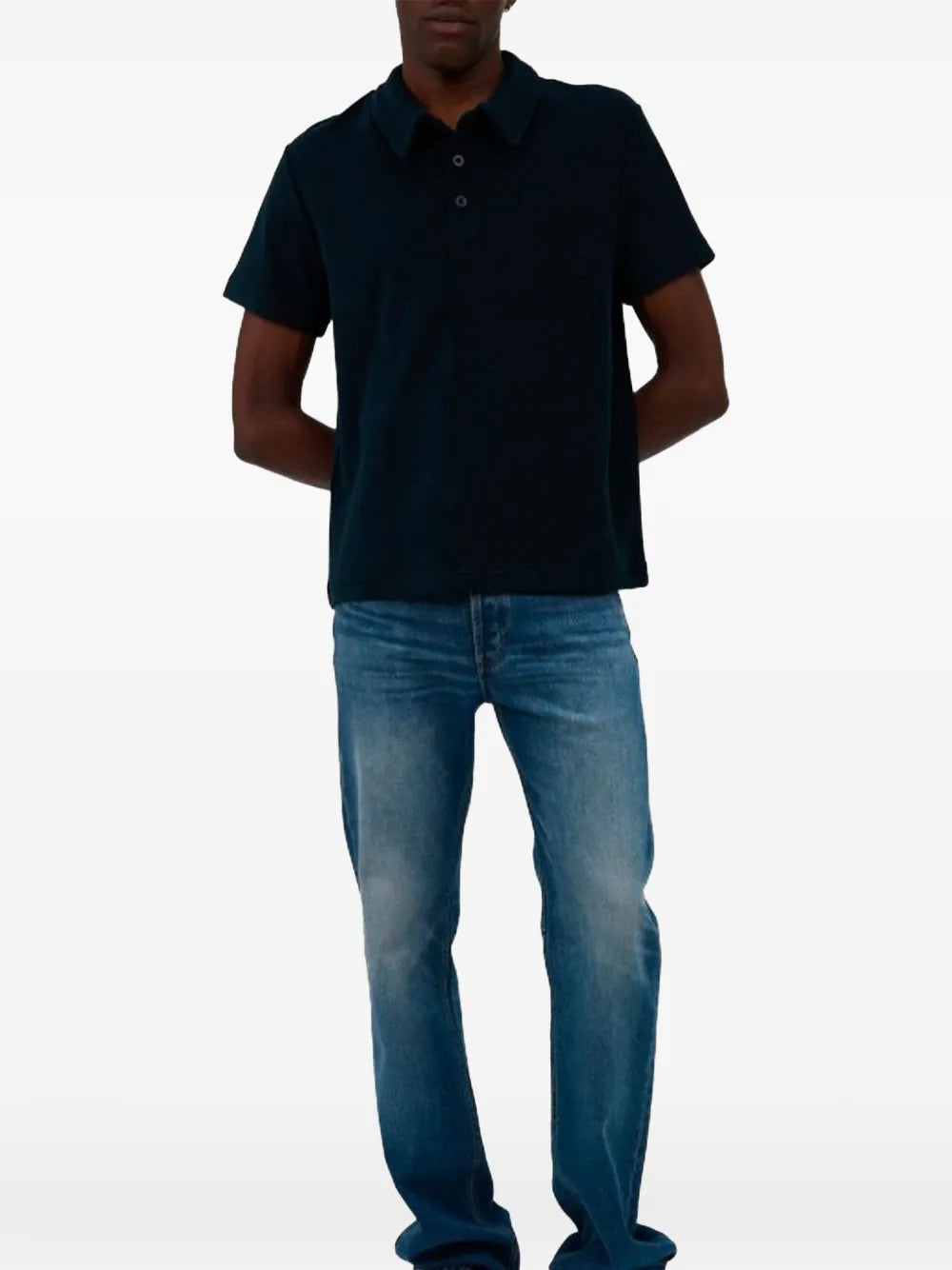 A.P.C.  buttoned polo shirt