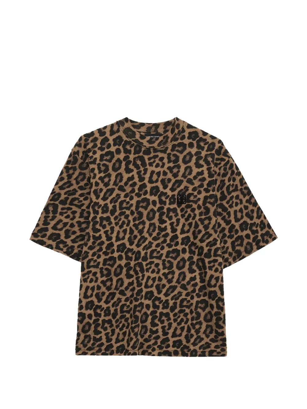 ANINE BING  leopard-print T-shirt