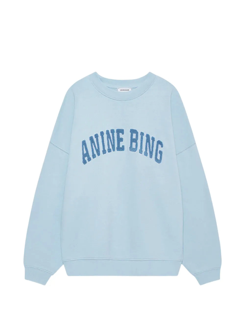 ANINE BING  Miles logo-embroidered sweatshirt