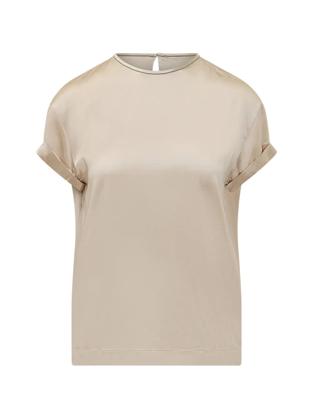 Brunello Cucinelli  cuffed top t-shirt