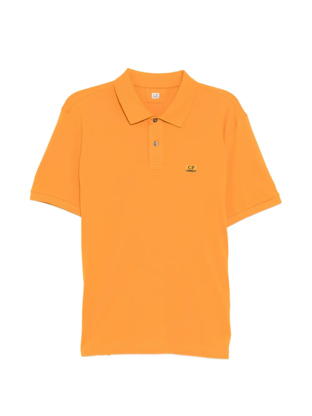 C.P. Company  logo-embroidered polo shirt