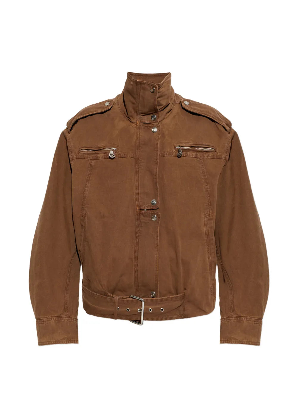 Blumarine  zipped belted jacket