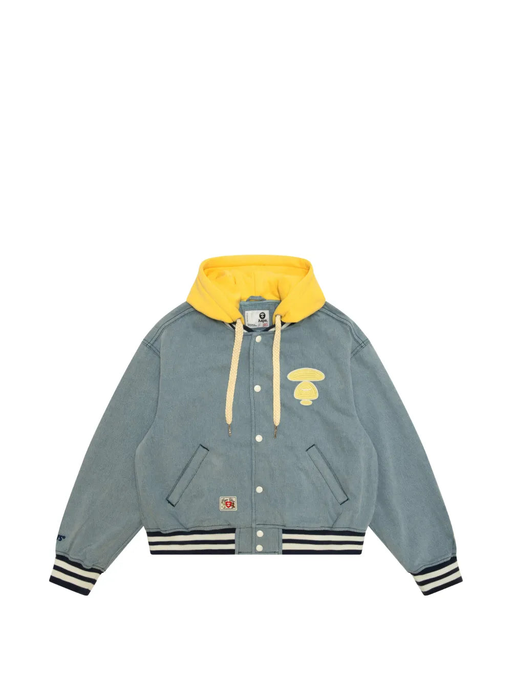 AAPE BY *A BATHING APE®  hooded embroidered jacket