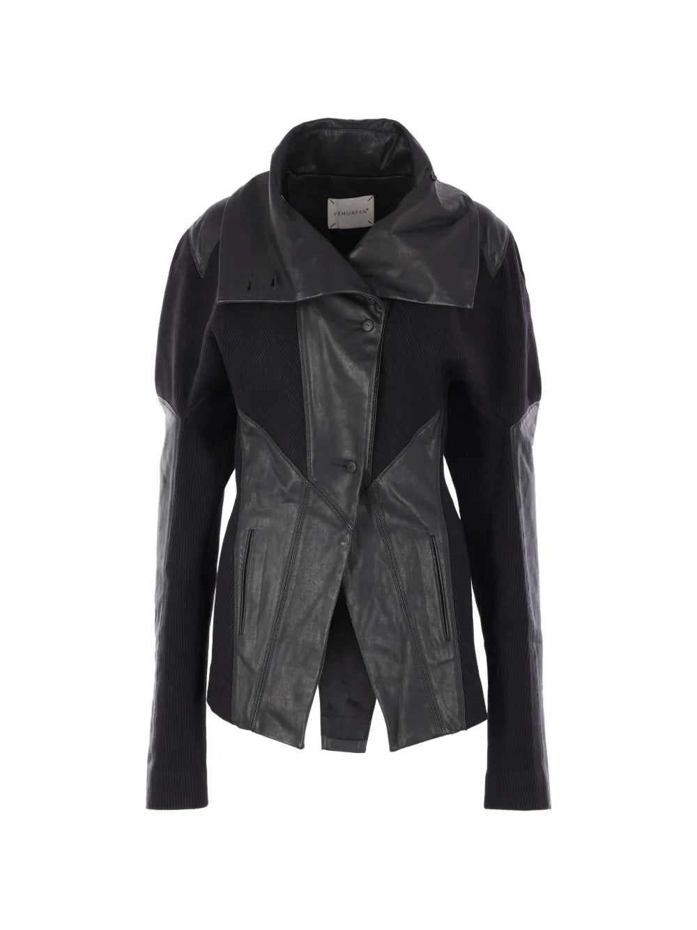 YEHUAFAN  asymmetric sculptural jacket