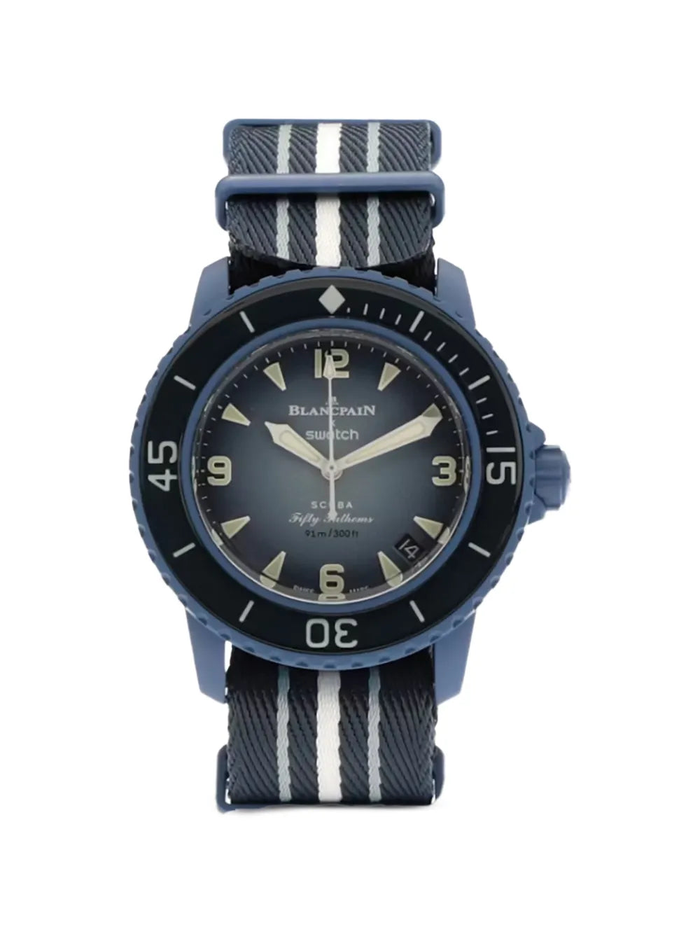 Blancpain  x Swatch Scuba Fifty Fathoms watches