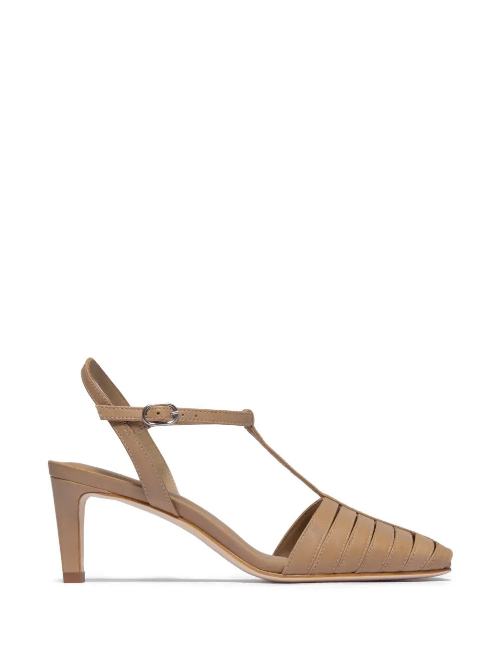 Bernardo  Peoria T-strap square-toe pumps