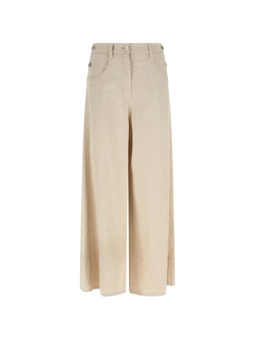 Brunello Cucinelli  Maxi Sailor Monili-detail wide jeans