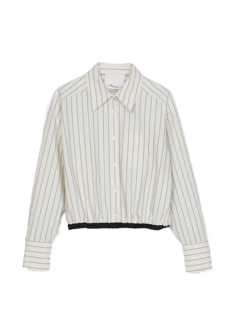 3.1 Phillip Lim  striped cropped shirt