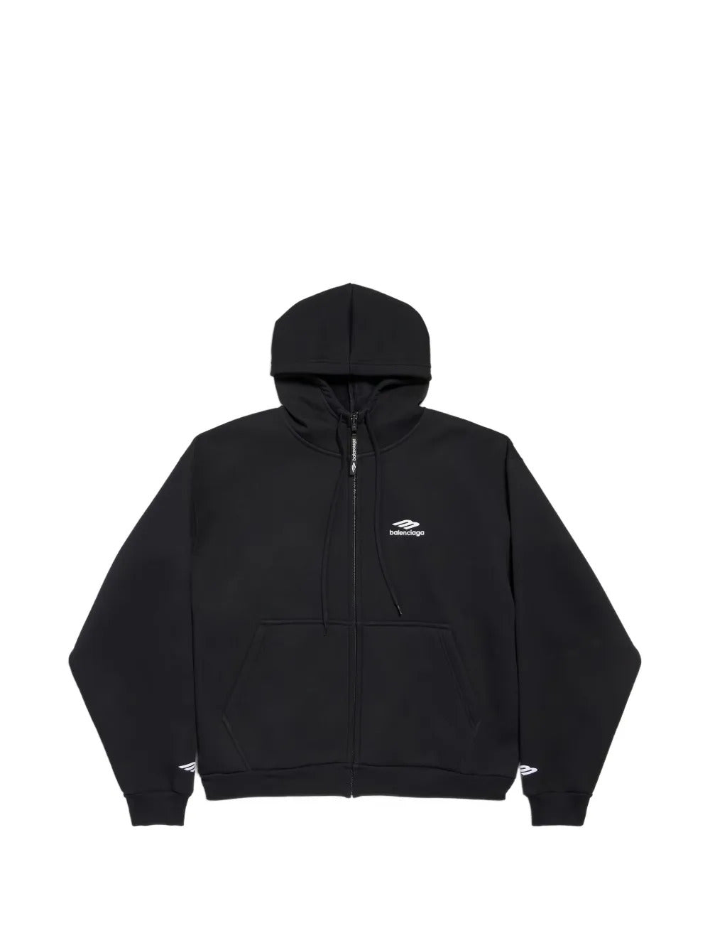 Balenciaga  3B Sports Icon zip-up hoodie