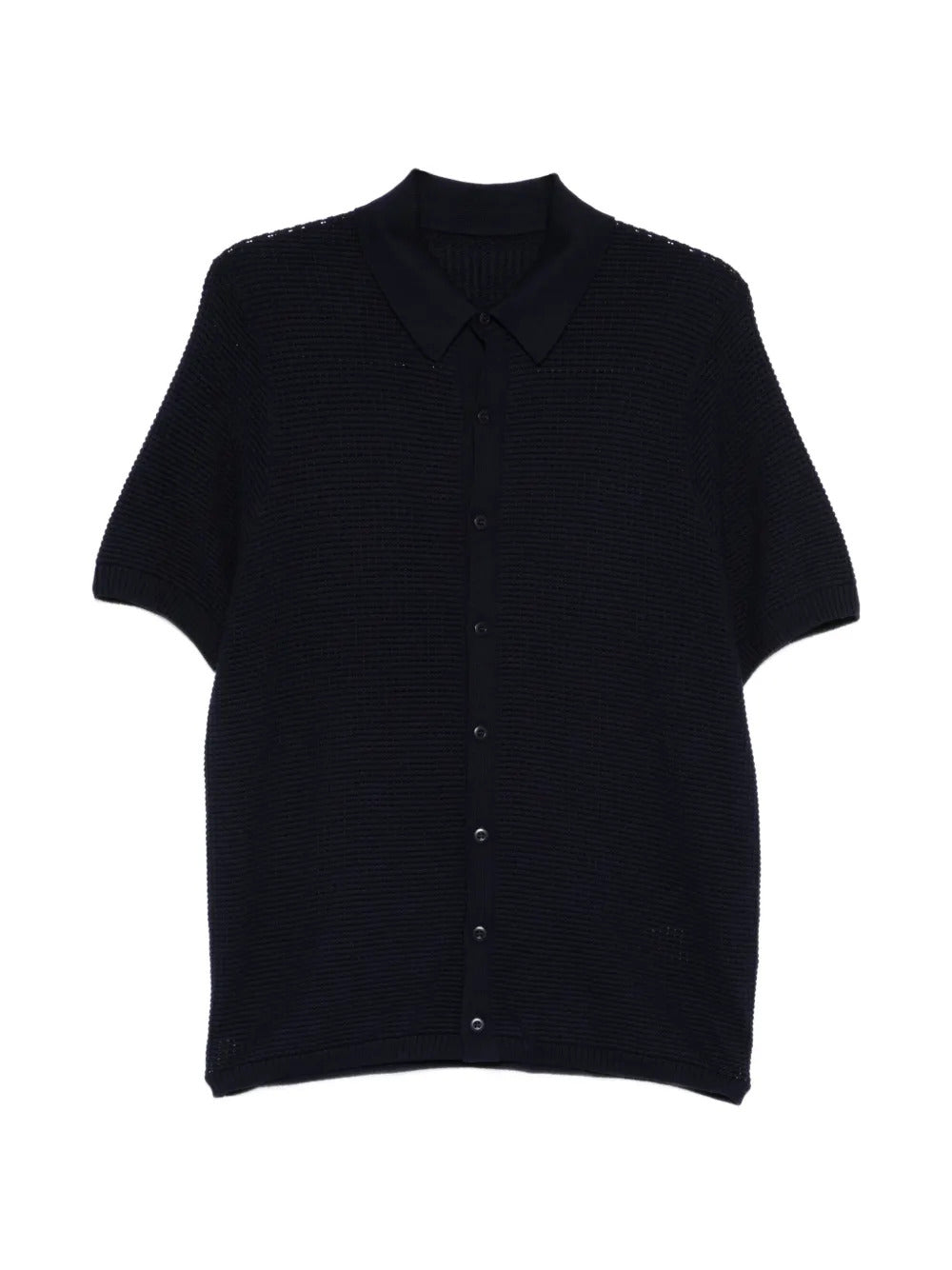 BOMPARD  waffle-knit buttoned shirt