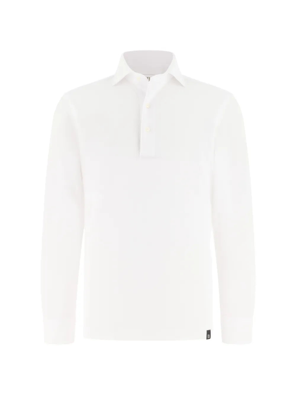 Boggi Milano  buttoned jersey polo shirt