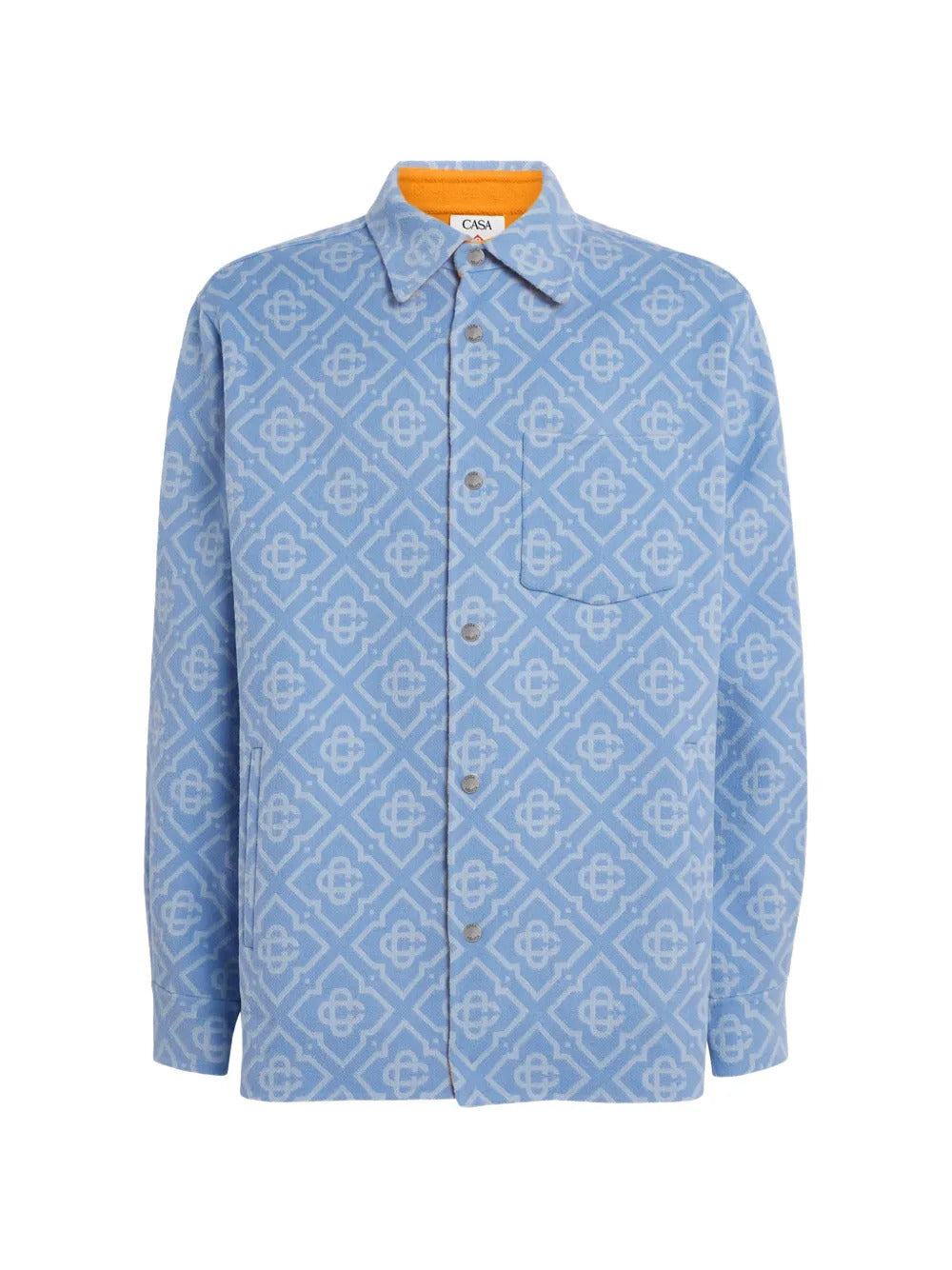 Casablanca  monogram-pattern shirt