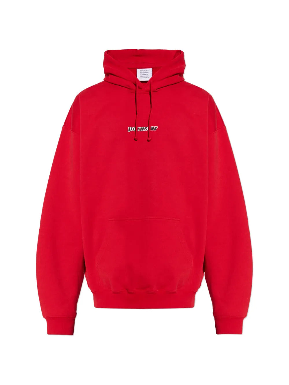 VETEMENTS  long-sleeve drawstrings hoodie
