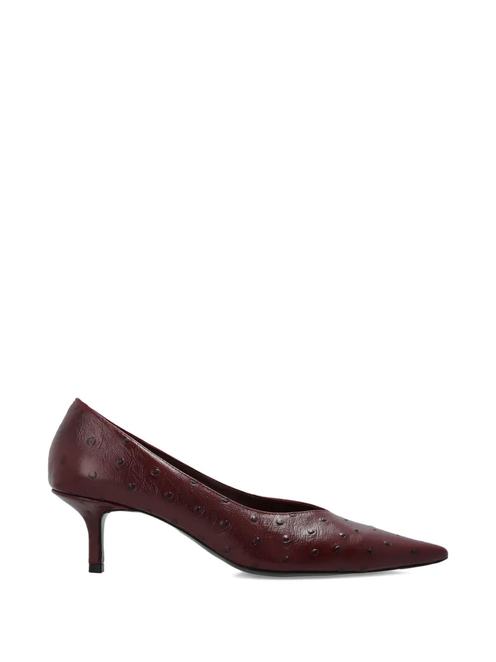 BLACK SUEDE STUDIO  Briar pointed-toe leather pumps