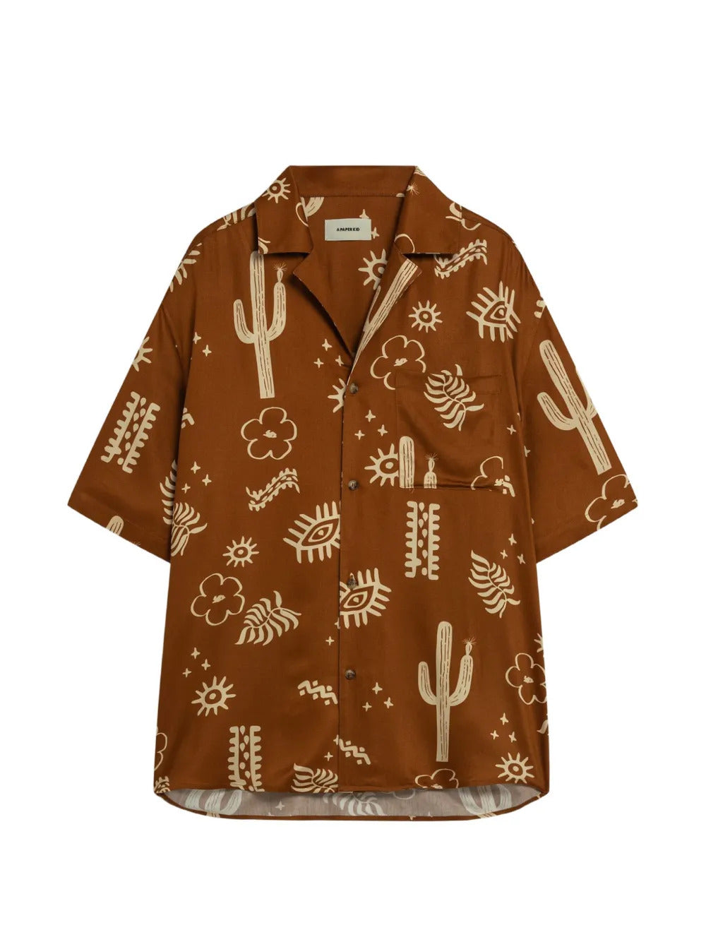 A Paper Kid  cactus pattern shirt