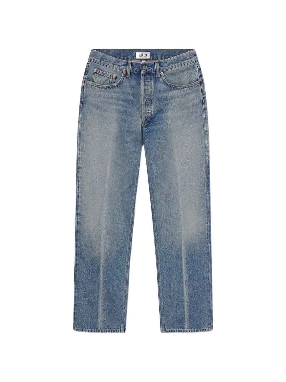 AGOLDE  Lana button jeans