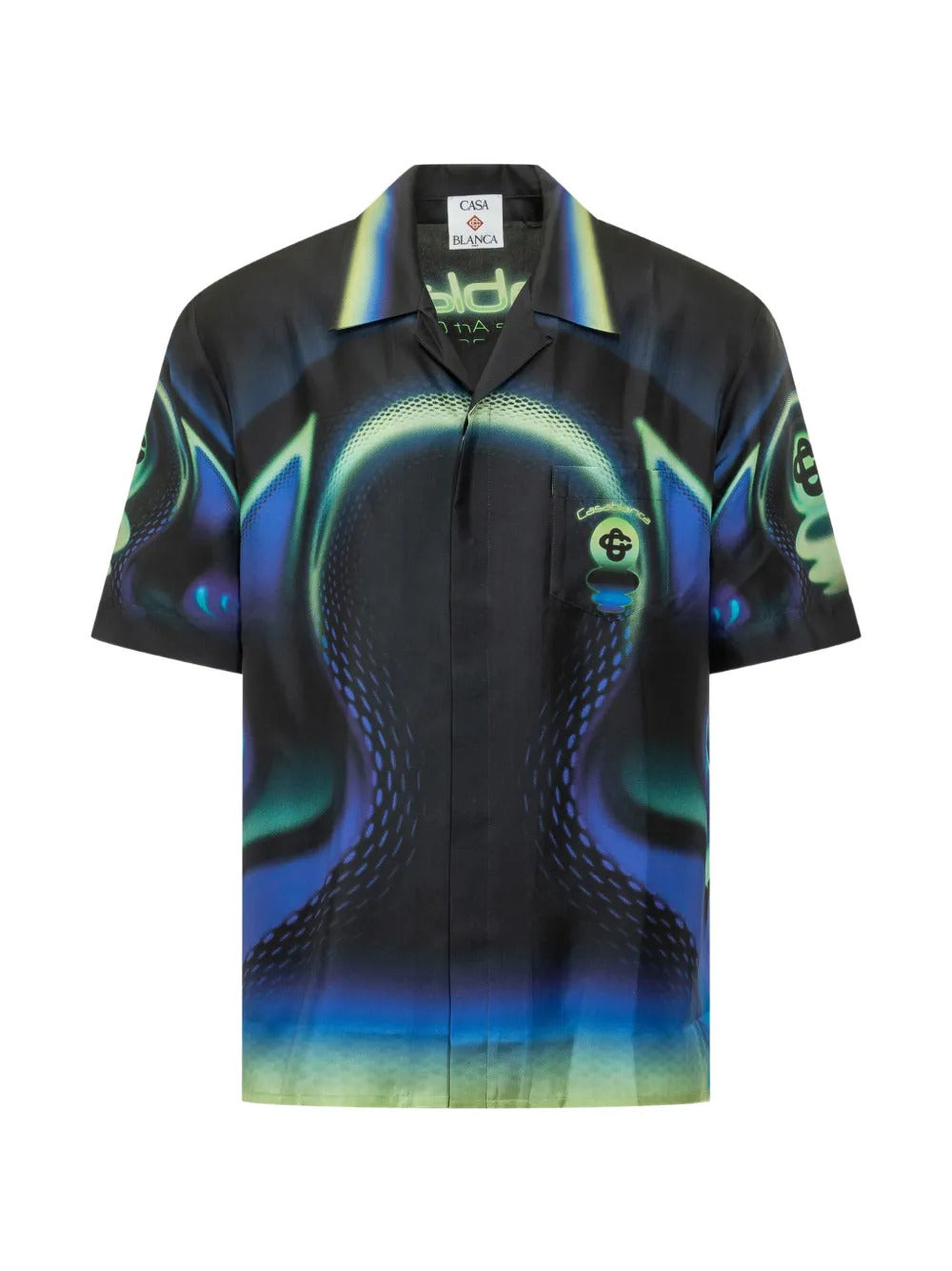 Casablanca  cuban-collar shirt