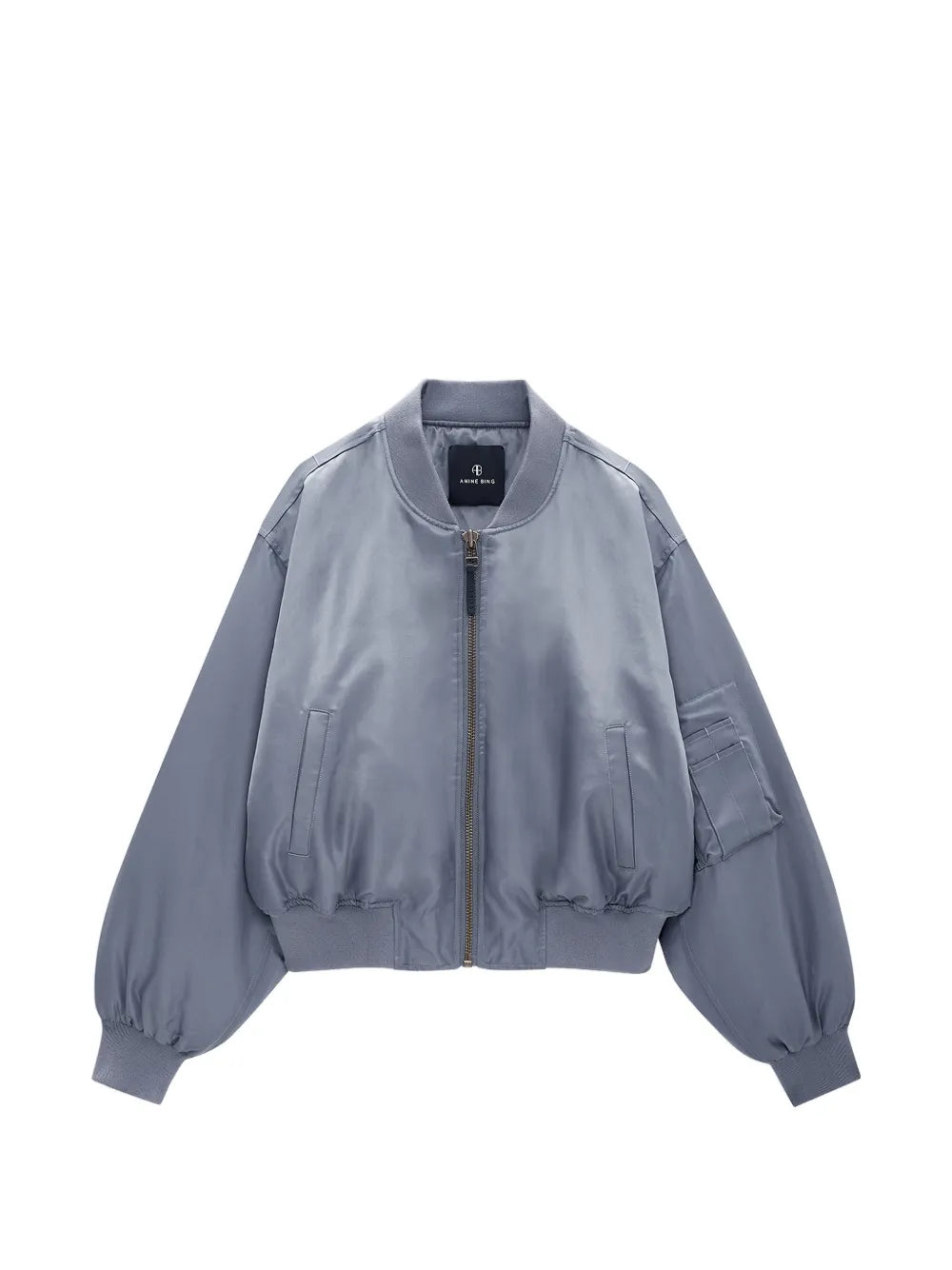 ANINE BING  zip-up bomber jacket