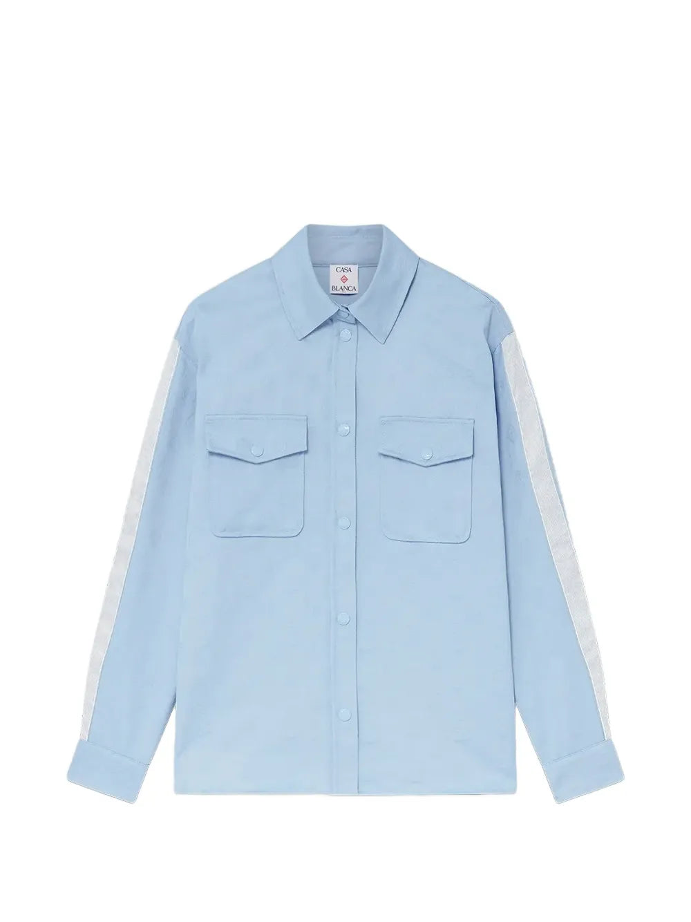 Casablanca  patch-pocket stripe shirt