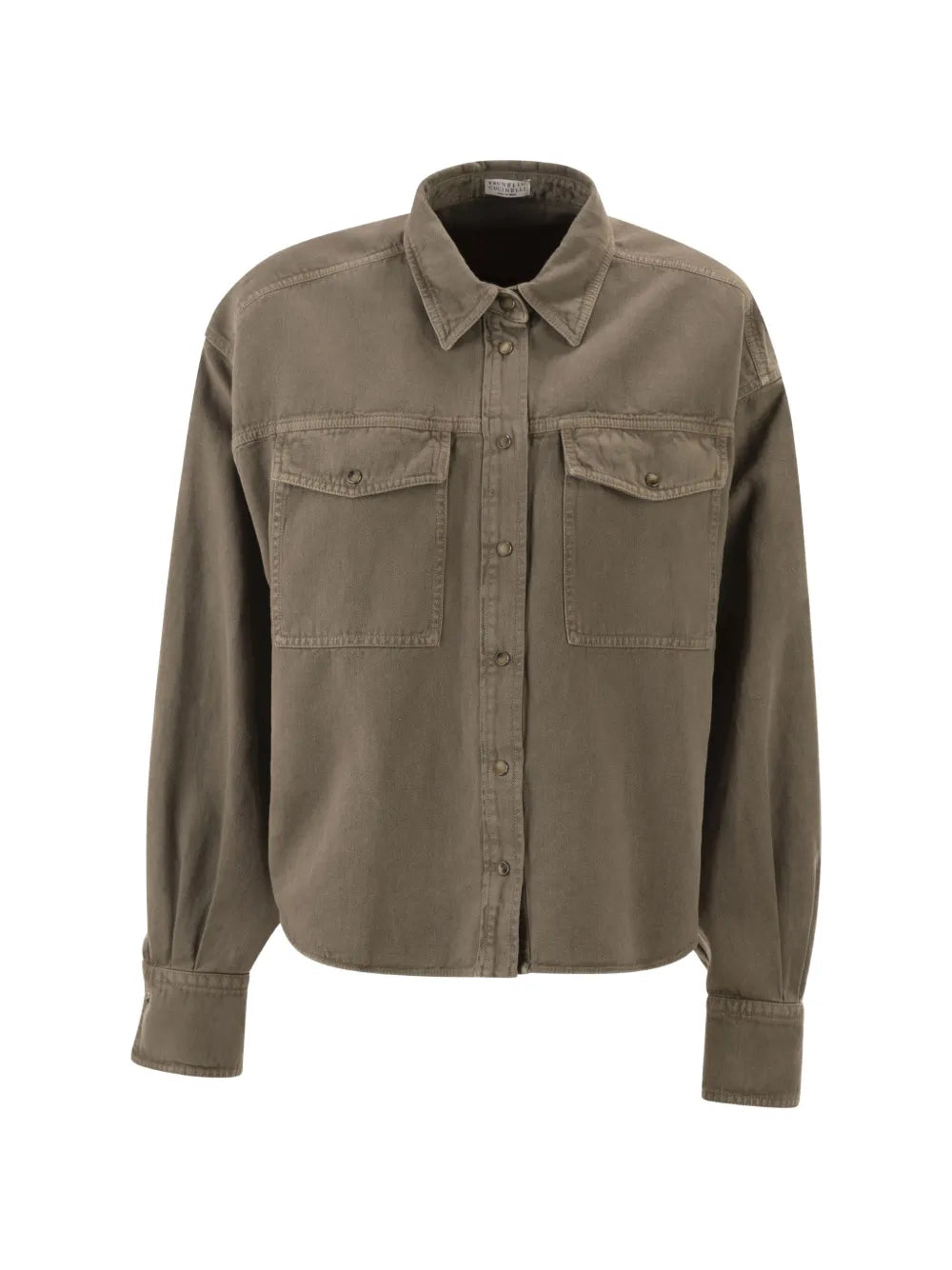 Brunello Cucinelli  flap-pocket button shirt