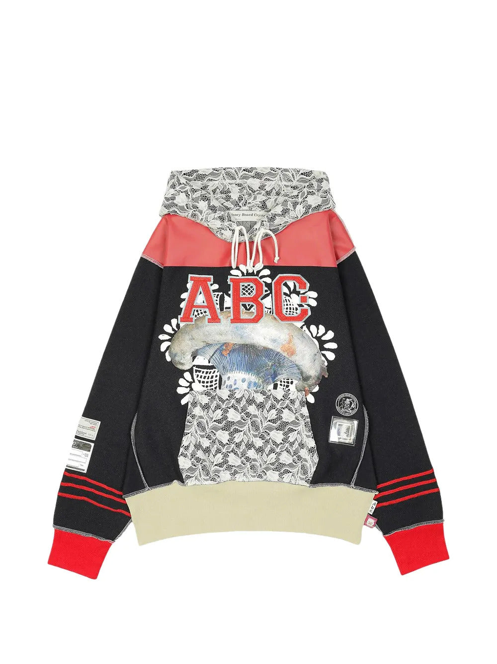 Advisory Board Crystals  appliquéd hoodie
