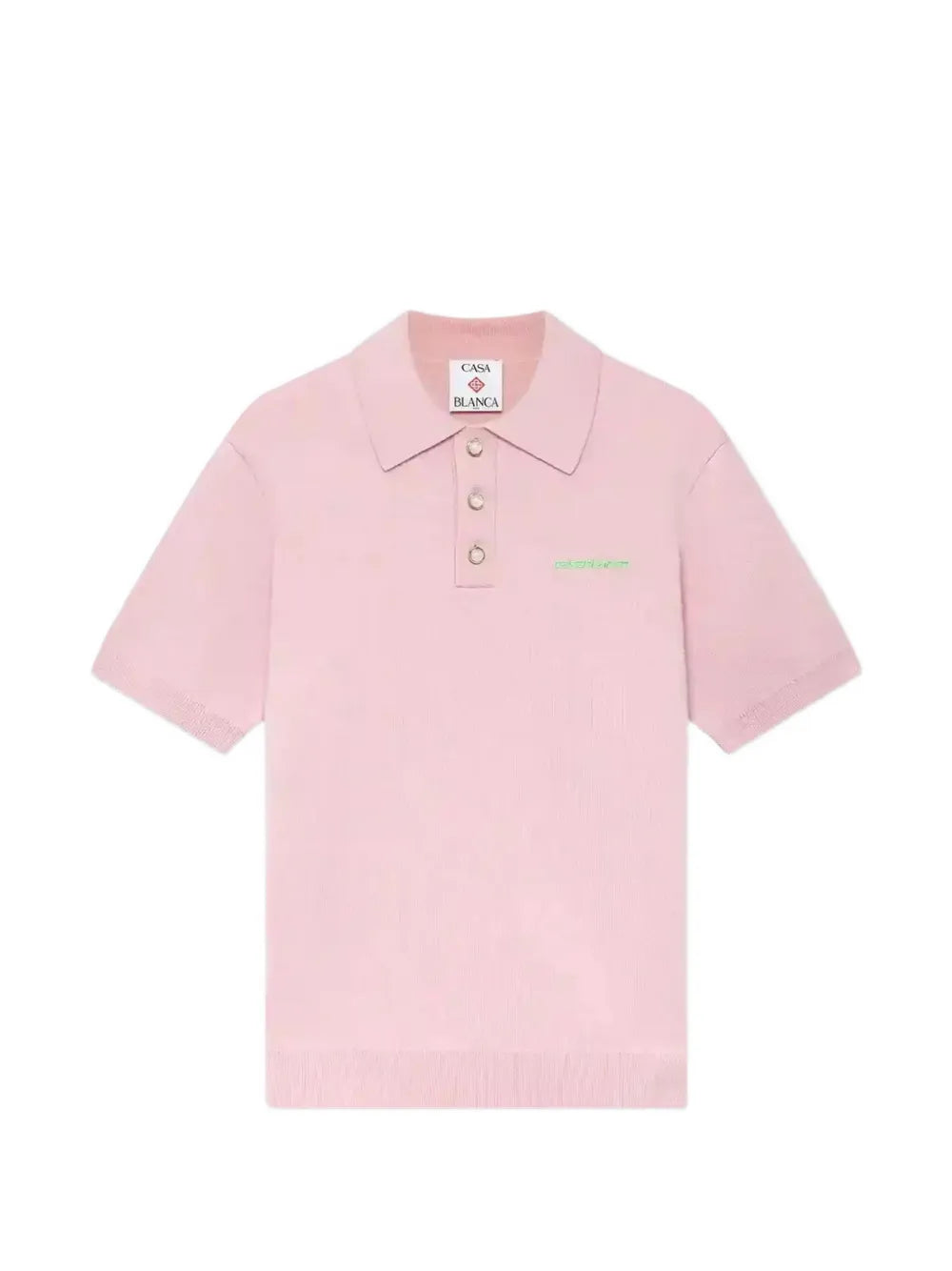 Casablanca  logo polo shirt
