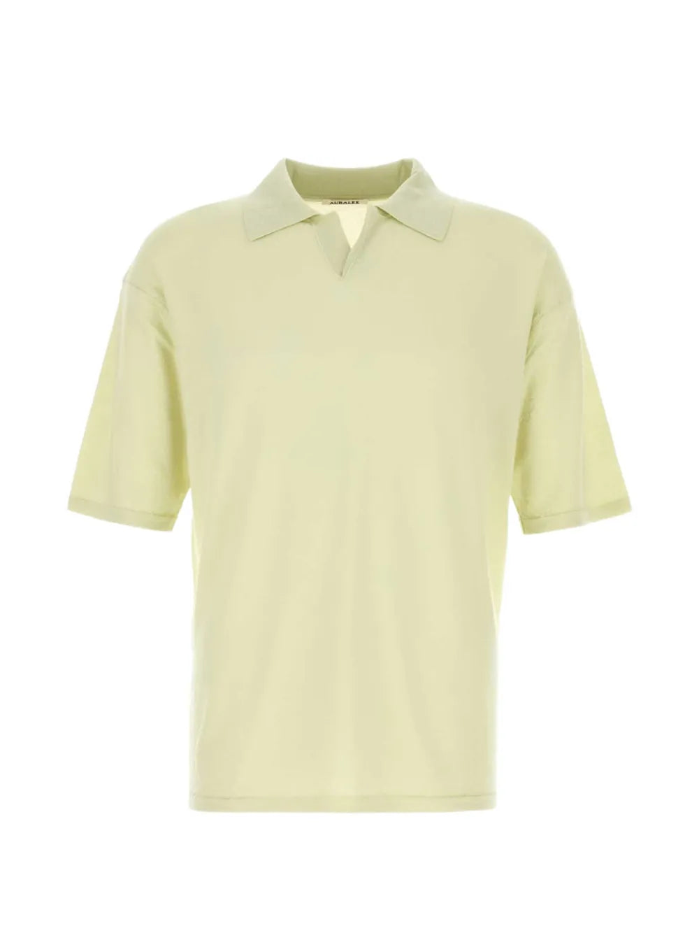 Auralee  open-collar polo shirt