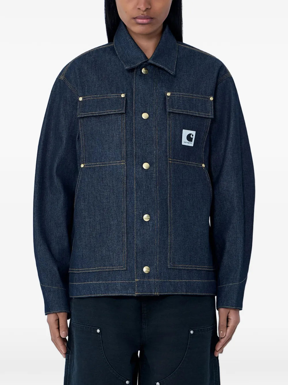 Carhartt WIP  button patch pocket denim jacket