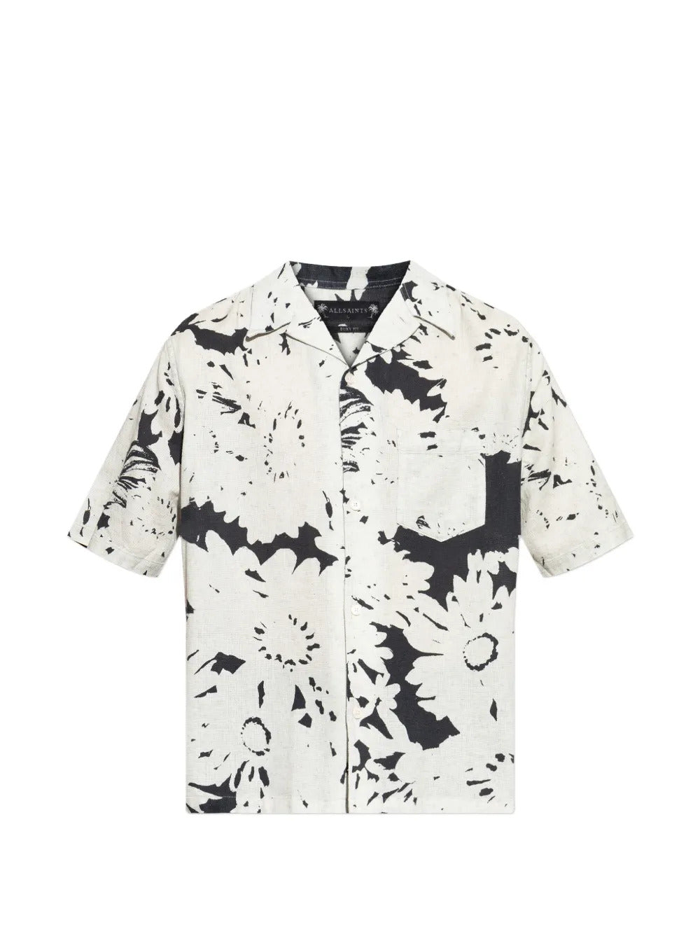 AllSaints  floral pocket shirt
