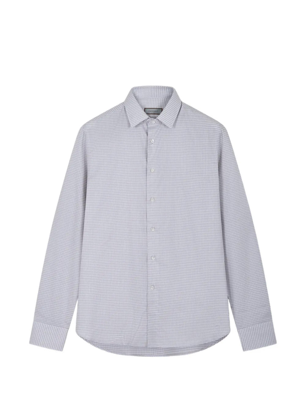 Canali  patterned cotton shirt