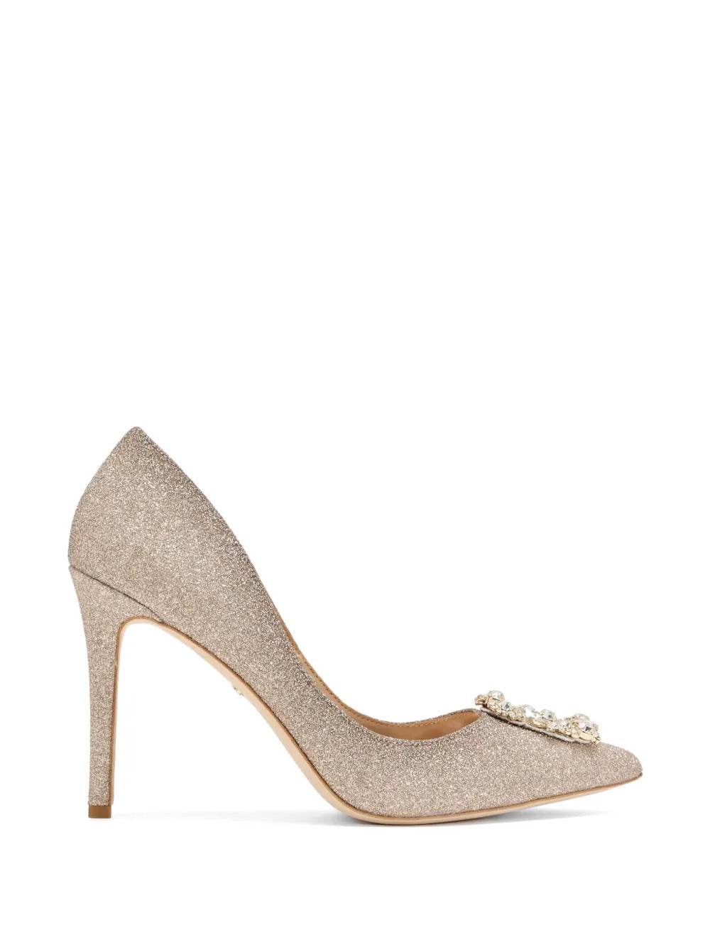 Badgley Mischka  Cher crystal-embellished pumps