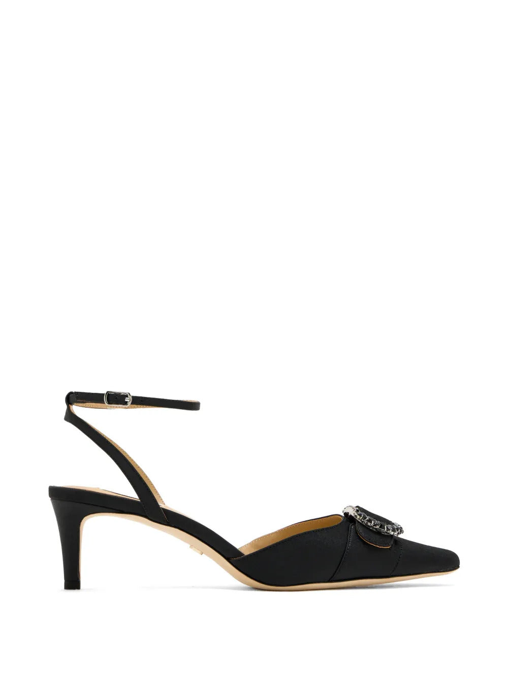 Badgley Mischka  Odesza jewelled-embellishment ankle-strap pumps