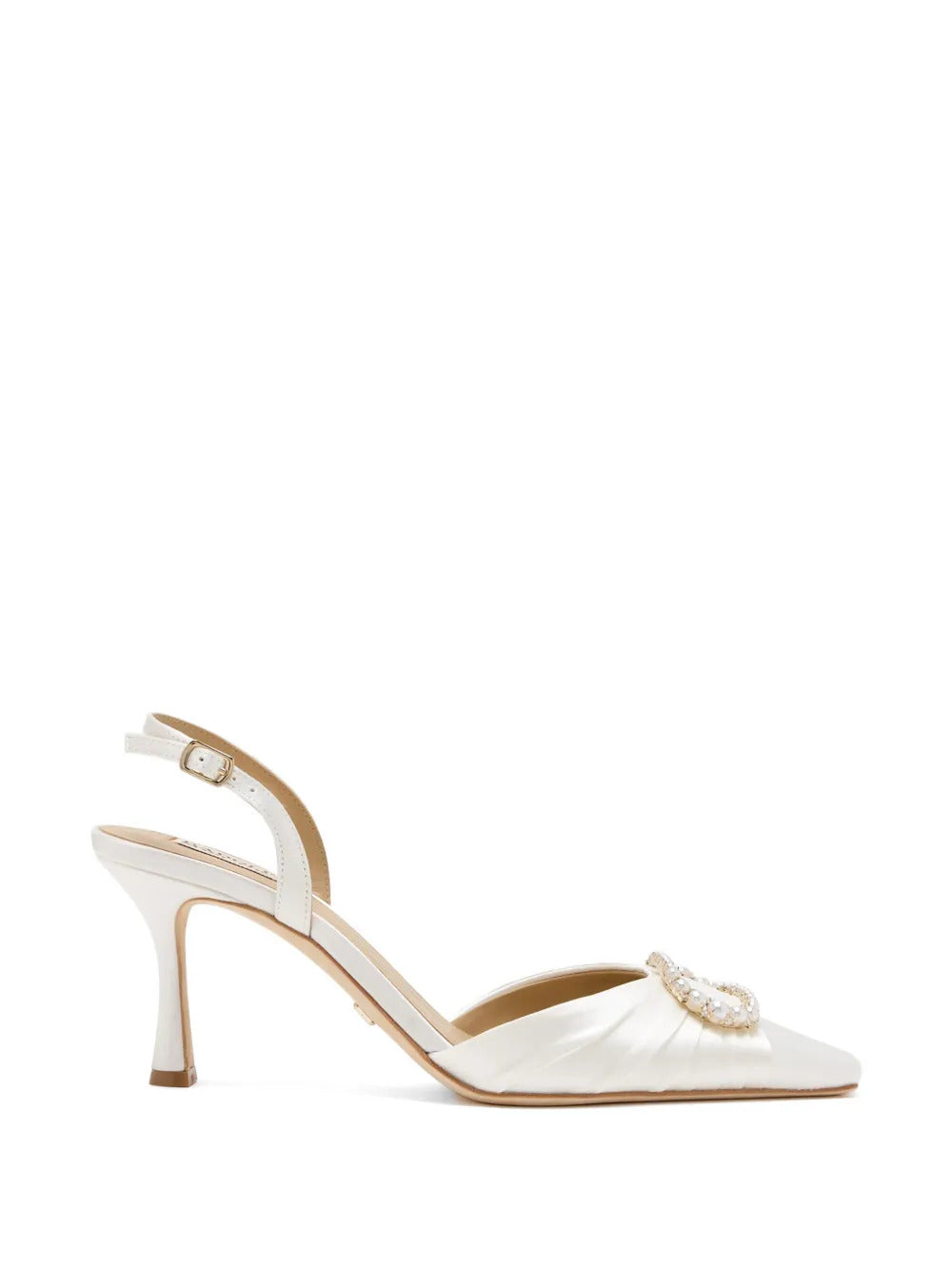 Badgley Mischka  Octaviah pearl-embellished pumps