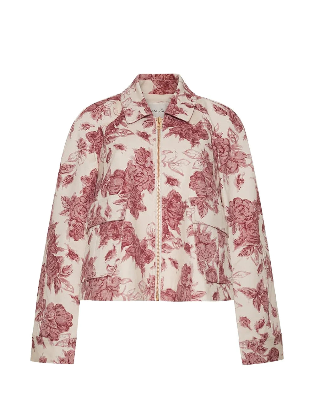 Cara Cara  Andrew floral-pattern cropped jacket